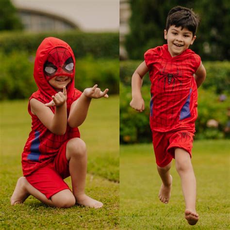 Roupa De Homem Aranha Infantil