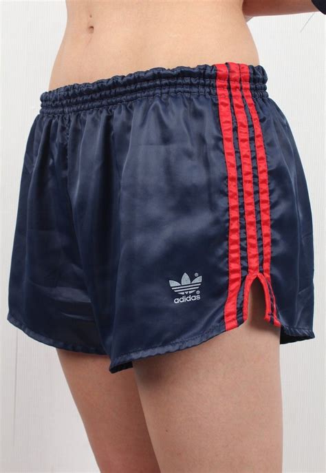 Vintage Adidas Navy Blue Sprinter Shorts Vintage Clothing Online