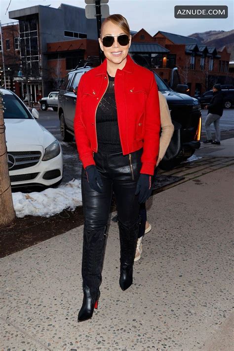 Mariah Carey Sexy Spotted Showing Off Her Hot Curves While Shopping In Aspen Aznude