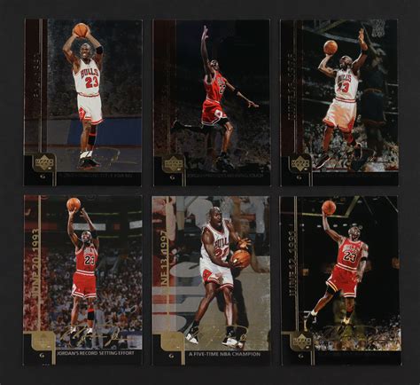 Michael Jordan 1999 Upper Deck Michael Jordan Gatorade Complete Set Of