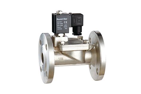 Pilot Type Flange Interface Normally Closed Solenoid Valve China