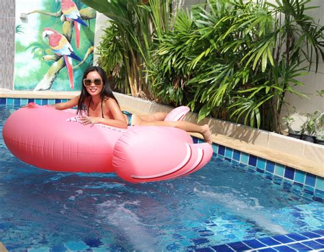 Bikini Model Bev Ai Enhanced Pink Swan In Krabi Topaz Sharpen Faceai Porn Pic