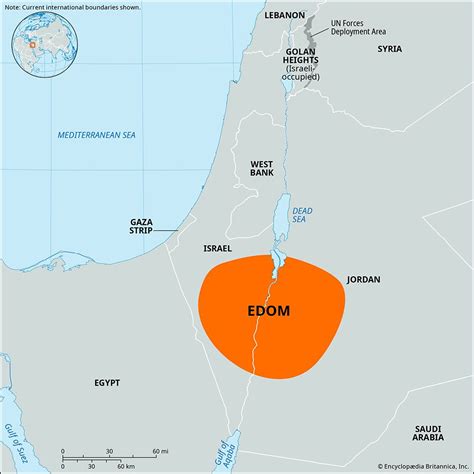 Edom Kingdom Of Edom Biblical Land Jordan Valley Britannica