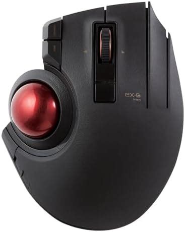 Amazon In Buy Elecom M Xpt Mrxbk Trackball Mouse Wired Wireless