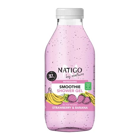 Natigo By Nature Smoothie Pod Prysznic Truskawka I Banan Ml Hebe Pl