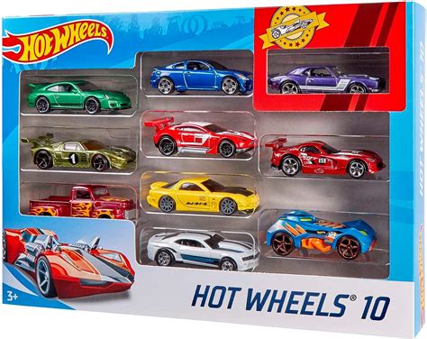 Hot Wheels Set Macchinine Da Veicoli In Scala Con Decorazioni Mozzafiato Da