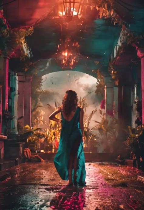 The Woman Is Naked Seaart Ai