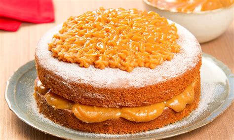 Naked Cake De Churros Doce De Leite Receita Dr Oetker