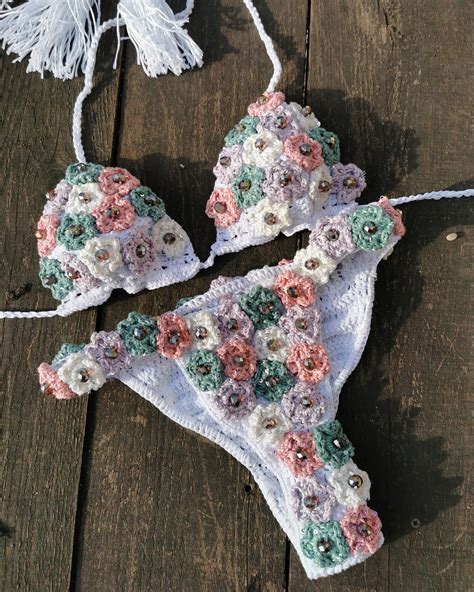 Handmade Kalina Crochet Bikini Swimsuit Etsy