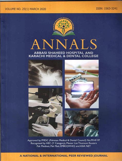 Archives Annals Of Abbasi Shaheed Hospital And Karachi Medical