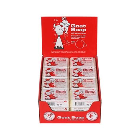 Goat Range Goat Soap Manuka Honey 100g X 24 Display Manuka Honey