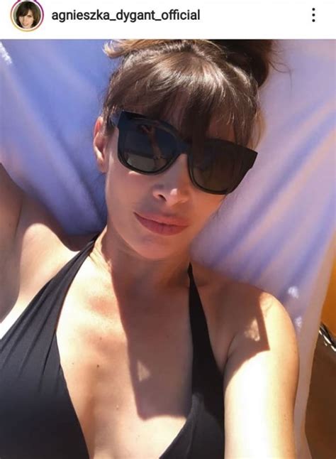 Agnieszka Dygant Pochwali A Si Mam W Bikini Z Mam A To Nie Jest
