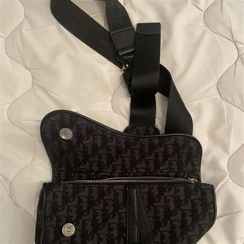 Christian Dior Mens Black Bag Depop