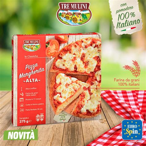 Pizza Margherita Alta Tre Mulini Eurospin Eurospin