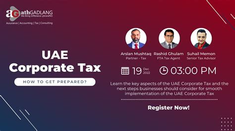 Uae Corporate Tax How To Get Prepared 2023 Youtube