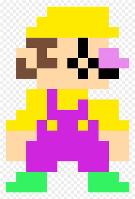 Wario Pixel Art