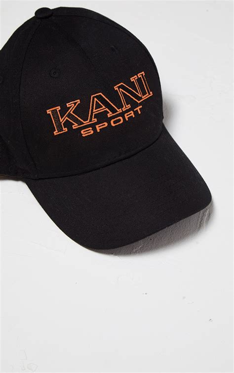 Karl Kani Black Embroidered Baseball Cap Prettylittlething