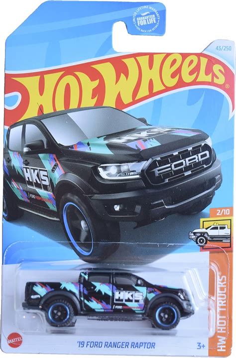Amazon Mattel Hot Wheels Ford Ranger Raptor Hw Hot Trucks Black Toys