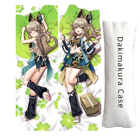 Genshin Impact Dakimakura Hot Game Character Throw Pillow Case Adult Sexy Body Pillow Cover