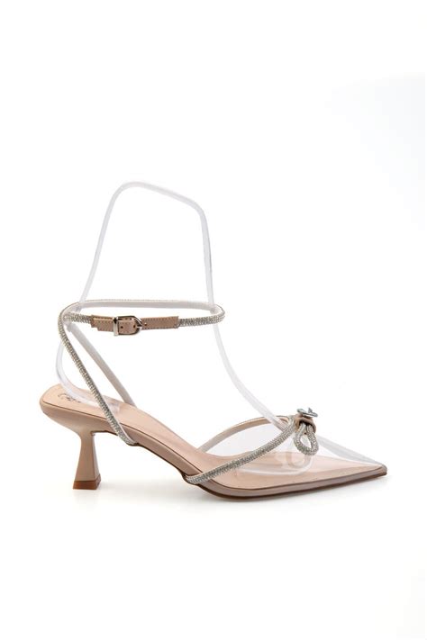 Bambi Nude Kadın Abiye Ayakkabı K01231080409 Fiyatı Yorumları