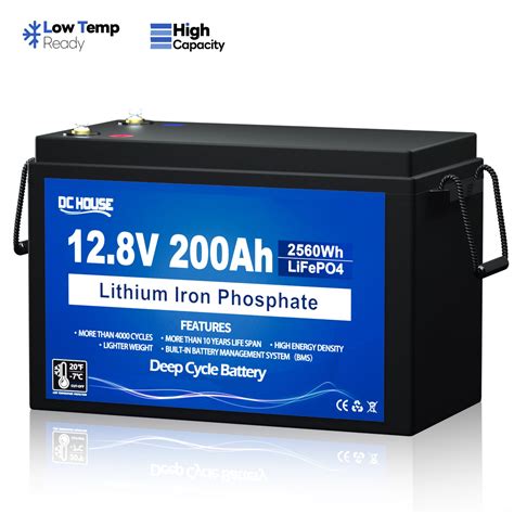 DC HOUSE 12V 30Ah Mini LiFePO4 Battery | AGM Replacement & Lightweight