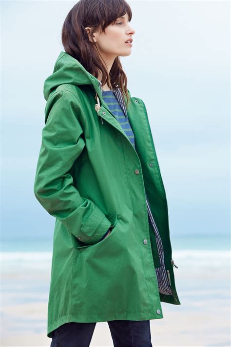 Stylish Seasalt Raincoat In Our Famous Organic Cotton Canvas Tin Cloth