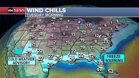 Cold weather alerts from New Mexico to Florida, with another winter
