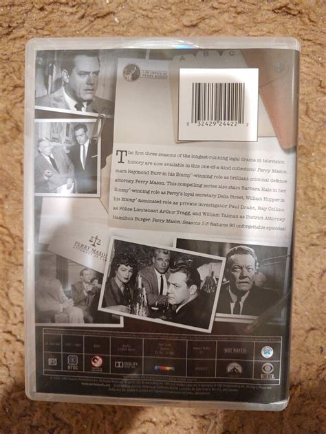 Perry Mason Seasons 1 3 Raymond Burr 32429244222 EBay