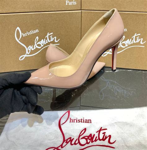 Christian Louboutin Ayakkabi Stiletto So Kate Nude Rugan Cm