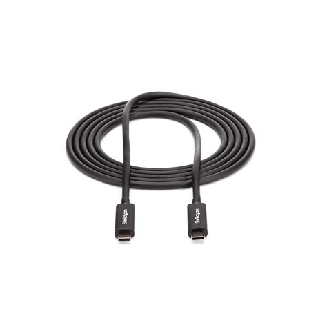 Cable Thunderbolt 3 100W PD - 2m 40Gbps - Thunderbolt 3 Cables and ...