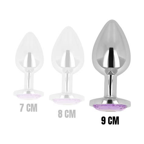 OHMAMA PLUG ANAL CON CRISTAL VIOLETA CM Lustandfurious