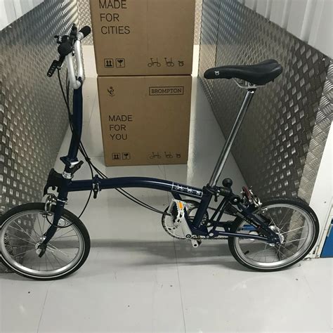 King Frank Bromptons Brompton H3e Tempest Blue Mint Condition Global