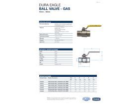 Dura Eagle Ball Valve Female Female Gas Mm From Reece