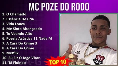 M C P O Z E D O R O D O MIX 30 Maiores Sucessos YouTube