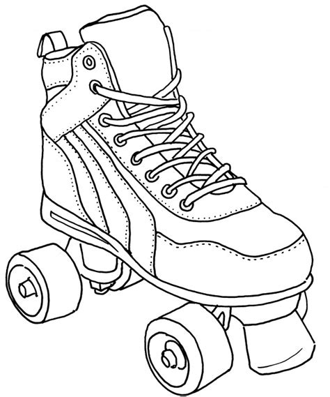 Roller Skate Drawing at GetDrawings | Free download