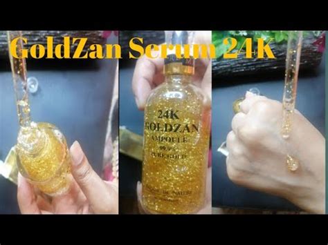 K Goldzan Ampoule Pure Gold Serum Honest Review Youtube