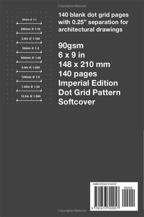 Architect Sketchbook Dot Grid Sketchbook For Architectural Planning