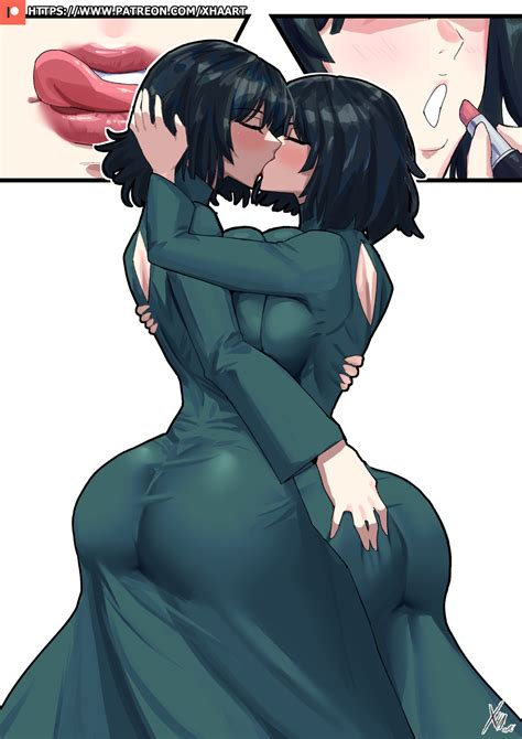 Commission 116 Fubuki X Fubuki Kiss By XHAart Hentai Foundry