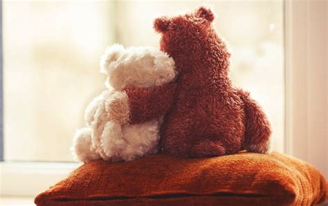 Cute Teddy Bear Couple Love Wallpapers