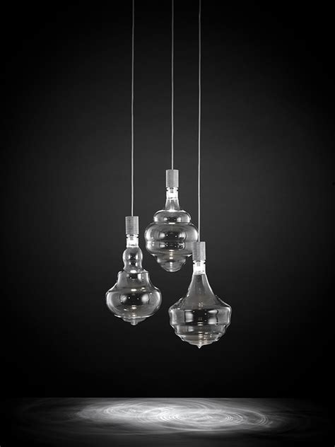 Lampade A Sospensione In Vetro Soffiato Borosilicato Idfdesign