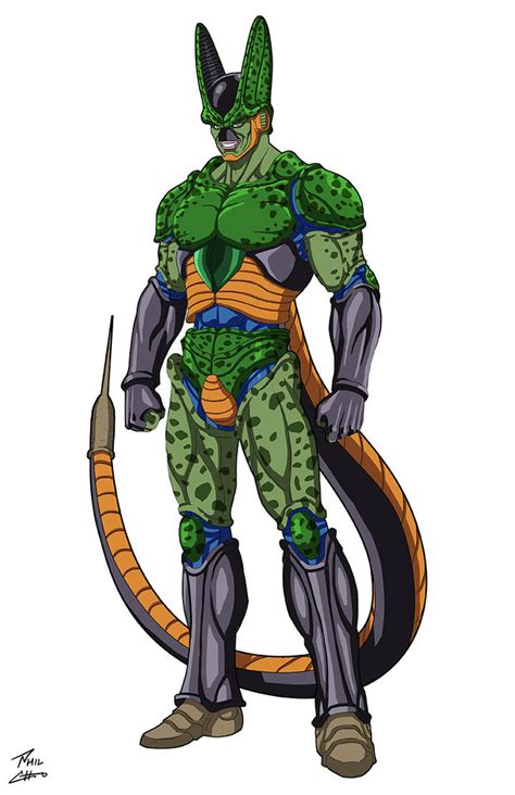 Semi Perfect Cell Dbu By Phil Cho On Deviantart