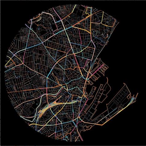 aarhus city map royalty  images stock  pictures