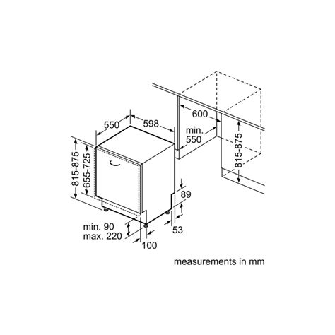 Bosch Series 6 Integrated Dishwasher SMD6YCX01G | Appliances Direct