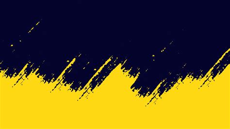 Black And Yellow Grunge Modern Thumbnail Background Vector Art