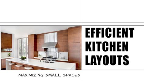 Efficient Kitchen Layouts For Small Spaces Maximizing Functionality