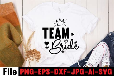 Team Bride Graphic By Simacrafts · Creative Fabrica