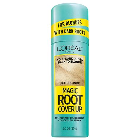 L Oreal Paris Magic Root Cover Up Concealer Spray Light Blonde Walgreens
