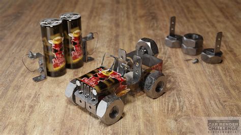 scrap metal car  artist alexander schmid dmodelsorg