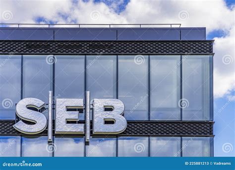 Seb Bank Logo On Seb Bank Head Office Building On 30 May 2021 In