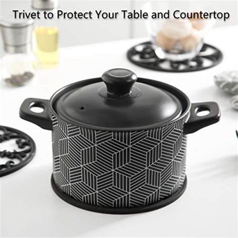 Silicone Trivet Mat Hot Pot Holder Hot Pads For Table Countertop Teapot Trivet Kitchen
